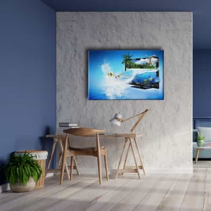 Akvaryum Manzara Tablo