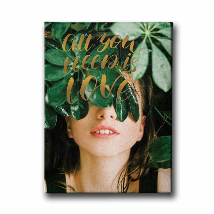 All You Need Is Love Canvas Tablo