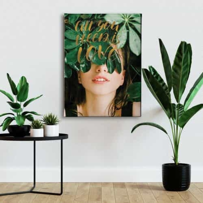 All You Need Is Love Canvas Tablo