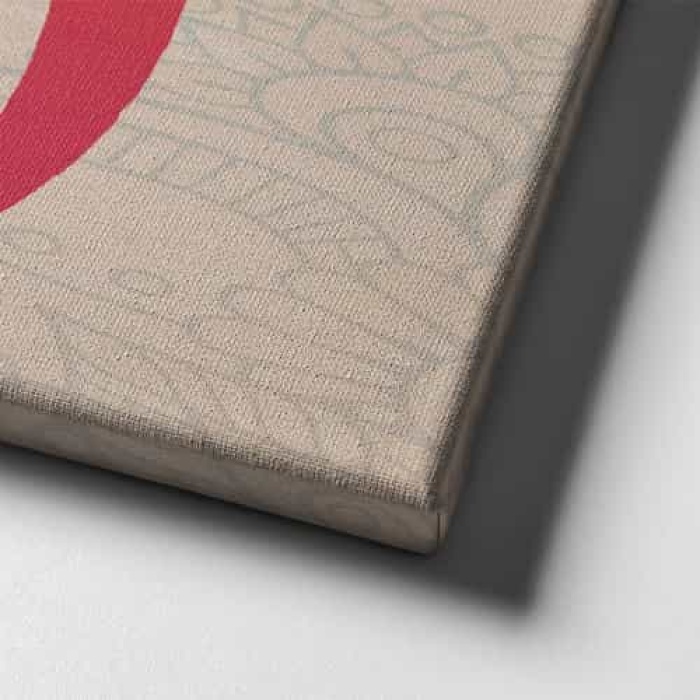 Allah Lafzi Kanvas Tablo