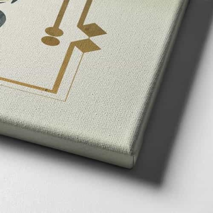 Allah - Muhammed Lafzi Dini Kanvas Tablo