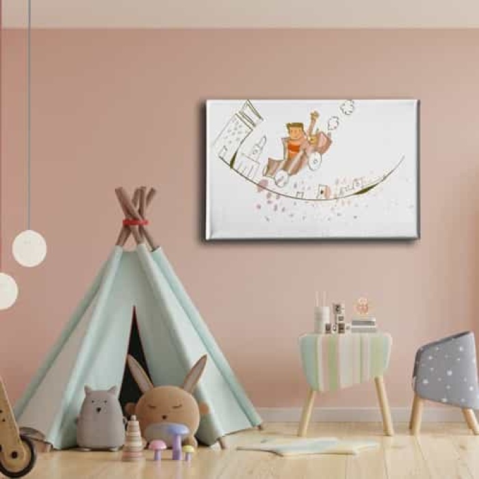 Arabali Cocuk Kanvas Tablo