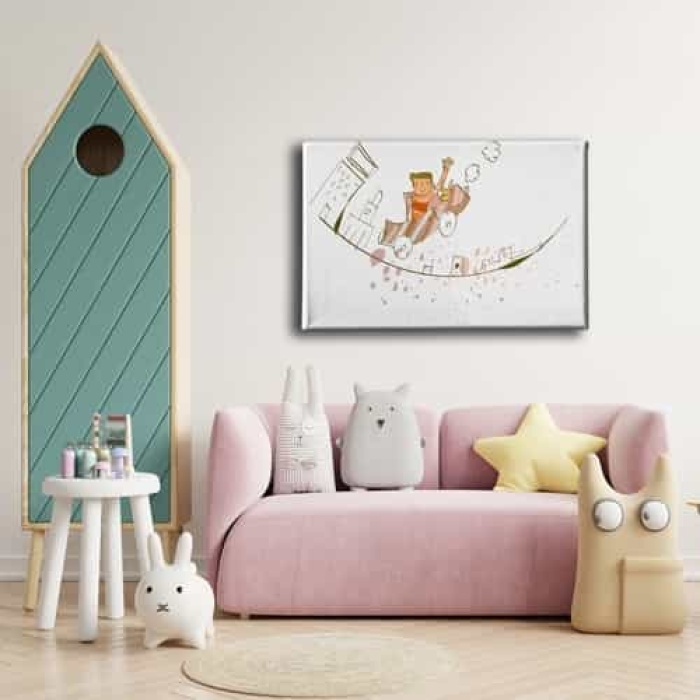 Arabali Cocuk Kanvas Tablo