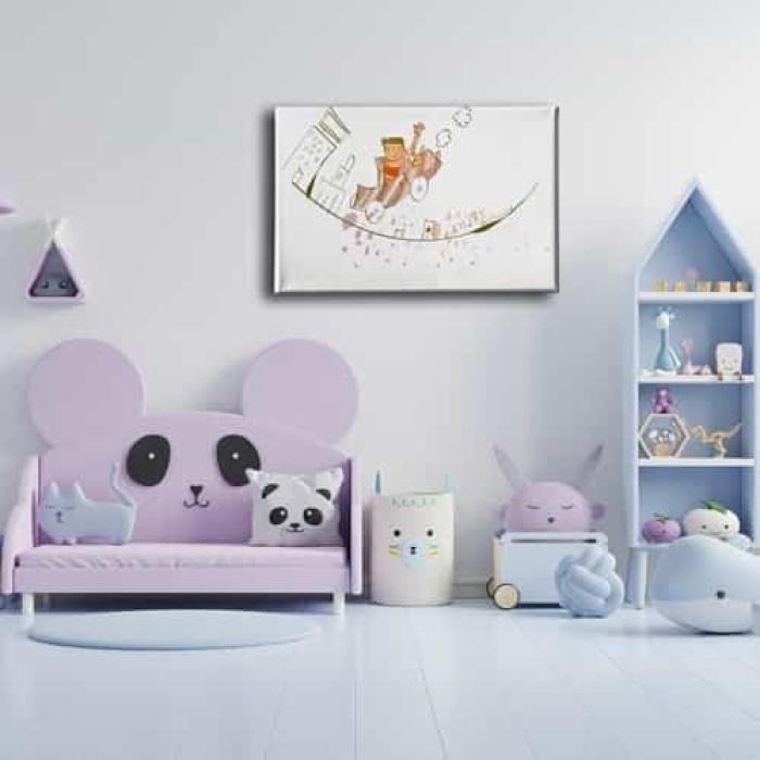 Arabali Cocuk Kanvas Tablo