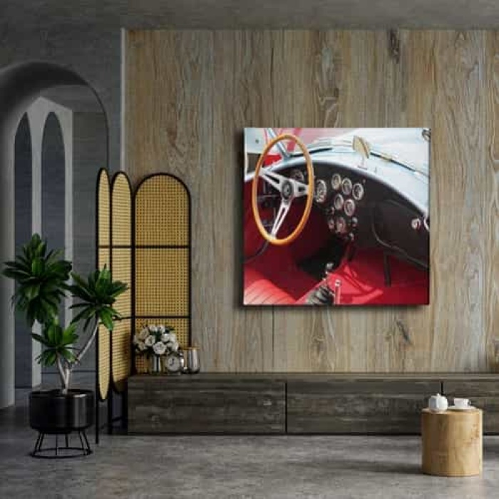 Arac Ici Canvas Tablo