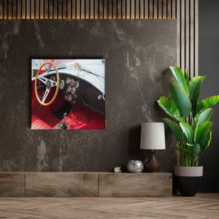 Arac Ici Canvas Tablo