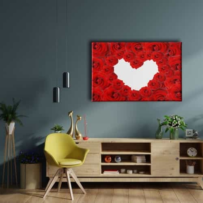 Ask- Guller Kanvas Tablo