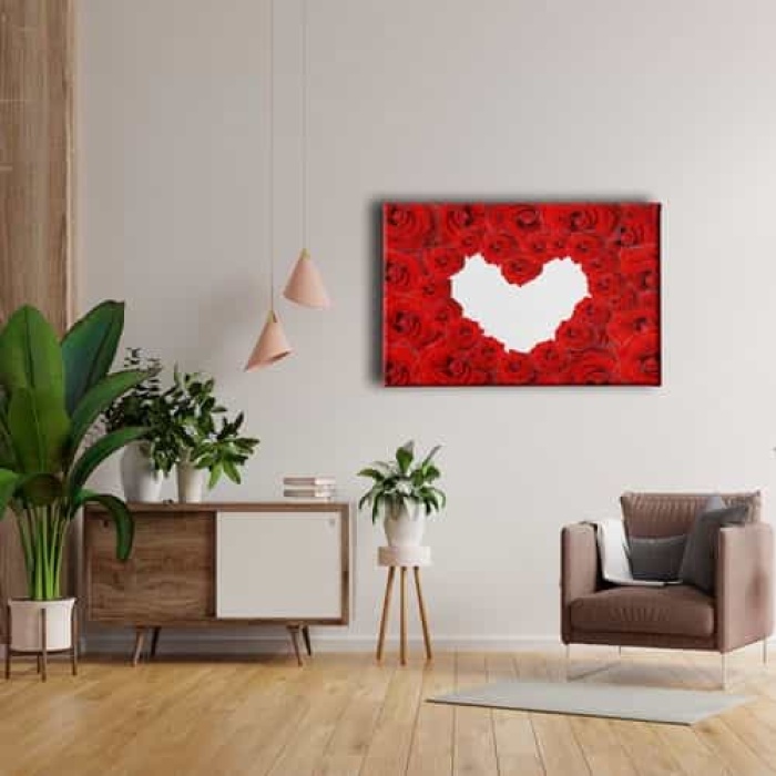 Ask- Guller Kanvas Tablo