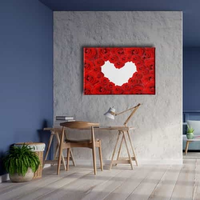 Ask- Guller Kanvas Tablo