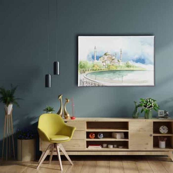 Ayasofya Sulu Boya Tablo