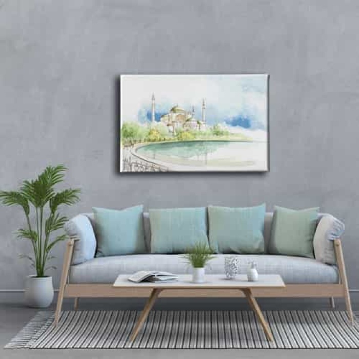 Ayasofya Sulu Boya Tablo