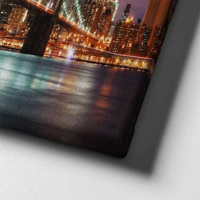 Bogaz Manzara Panoramik Kanvas Tablo