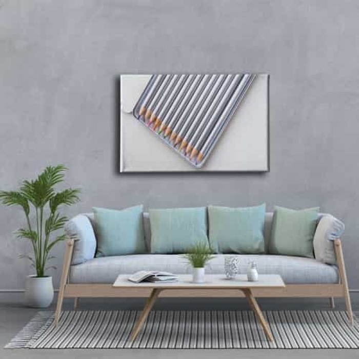 Boya Kalemleri  Canvas Tablo