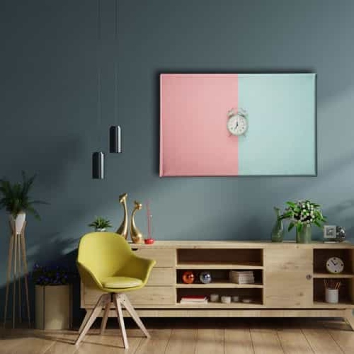 Calar Saat  Canvas Tablo