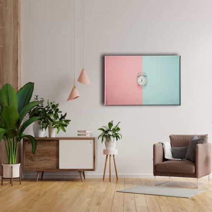 Calar Saat  Canvas Tablo