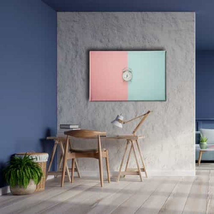 Calar Saat  Canvas Tablo