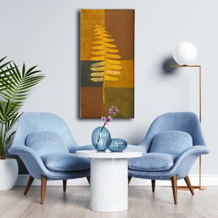 Cam Figuru Kanvas Tablo