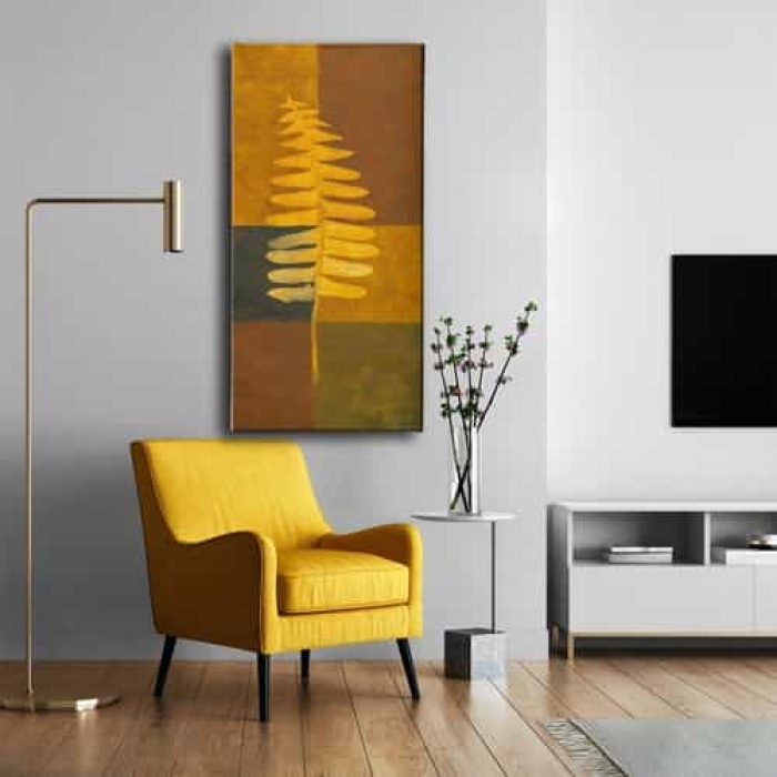 Cam Figuru Kanvas Tablo