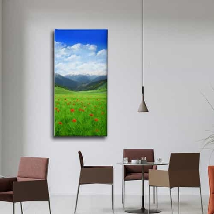 Cicek Bahcesi Kanvas Tablo