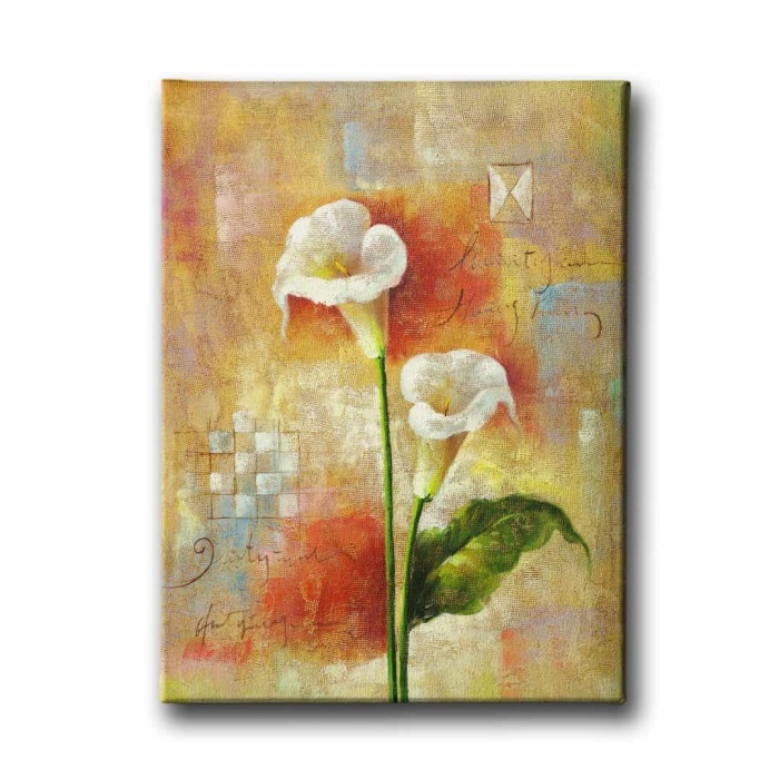 Cicek Kanvas Tablo