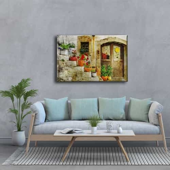 Cicekler Kanvas Tablo