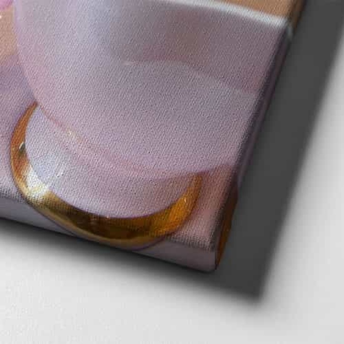 Cicekli Kanvas Tablo