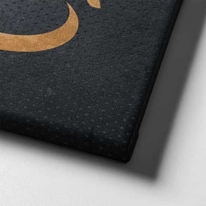 Cift Basli Kartal - Uc Hilal  Kanvas Tablo