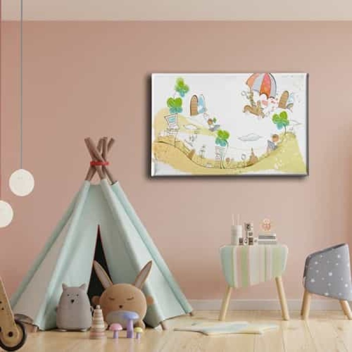 Cocugun Dunyasi  Kanvas Tablo