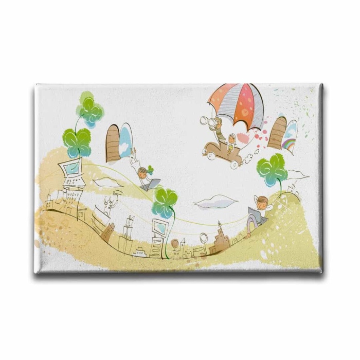 Cocugun Dunyasi  Kanvas Tablo