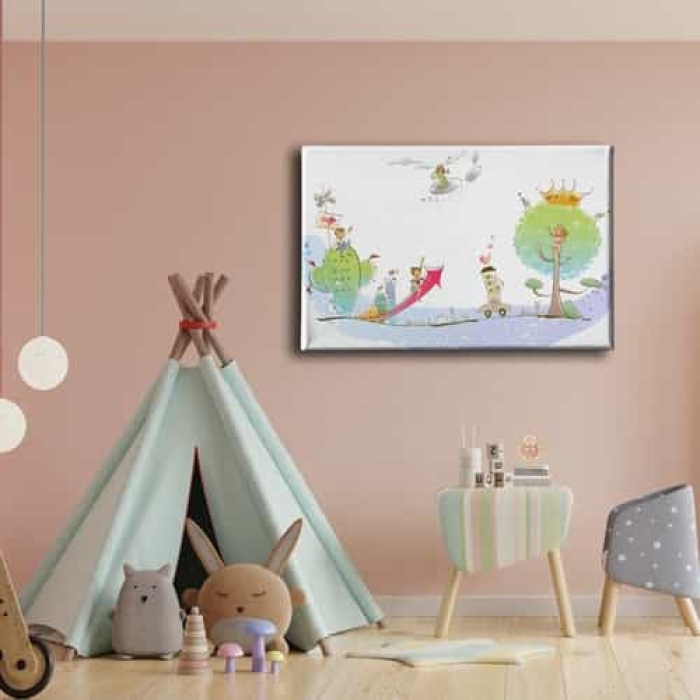 Cocugun Dunyasi  Kanvas Tablo