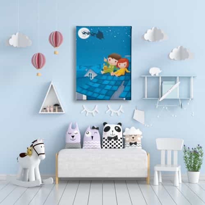 Cocuk Cizgi Filmi Kanvas Tablo