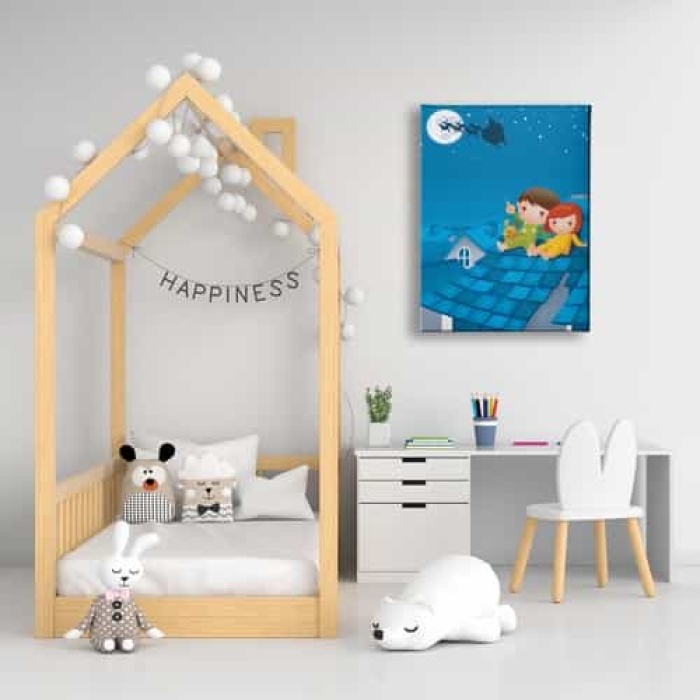 Cocuk Cizgi Filmi Kanvas Tablo