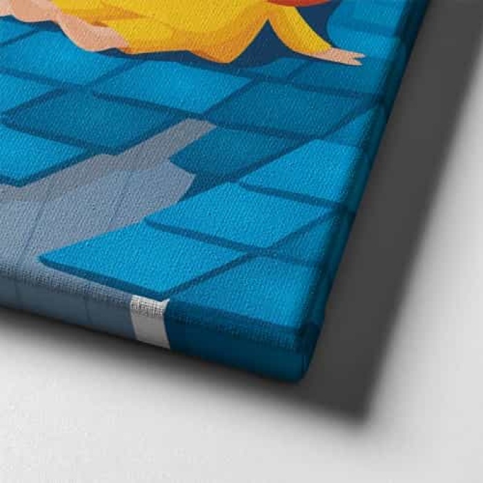 Cocuk Cizgi Filmi Kanvas Tablo