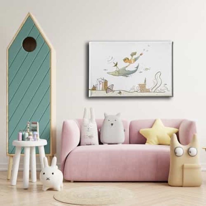 Cocuk Dusu  Kanvas Tablo