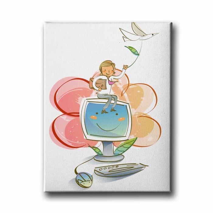 Cocuk Hayali Kanvas Tablo