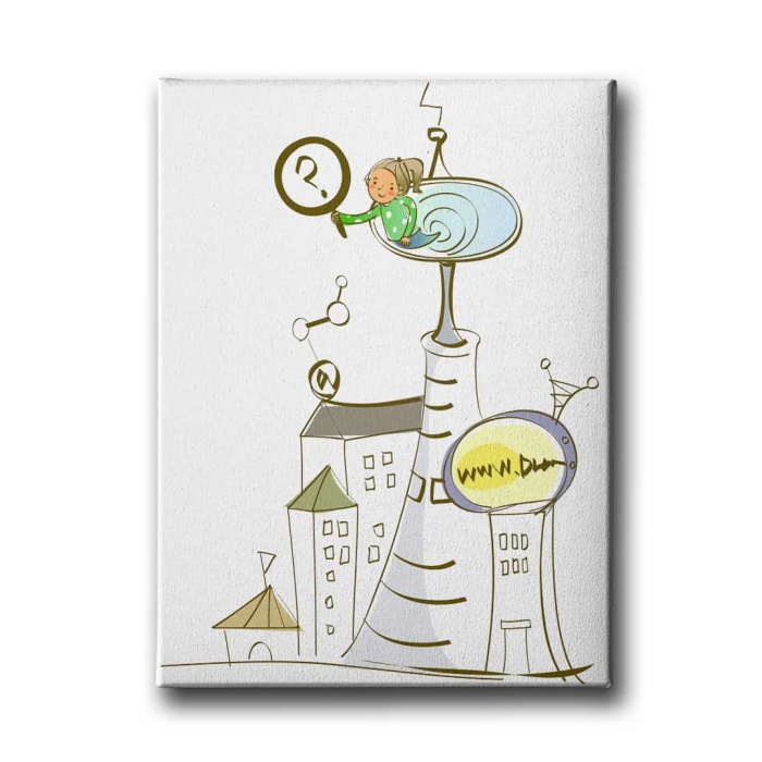 Cocuk Kanvas Tablo