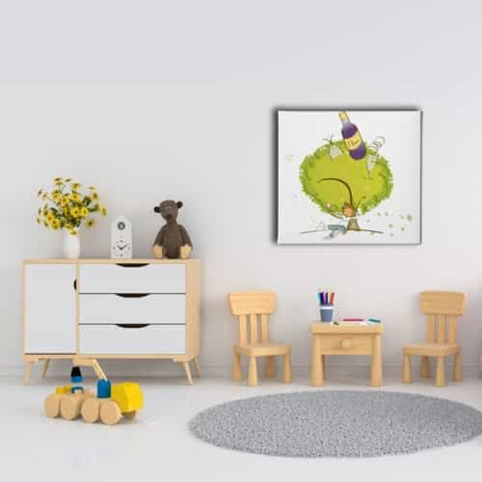Cocuk Kanvas Tablo