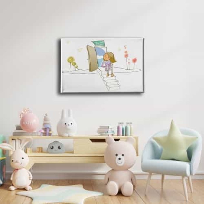 Cocuk Kanvas Tablo