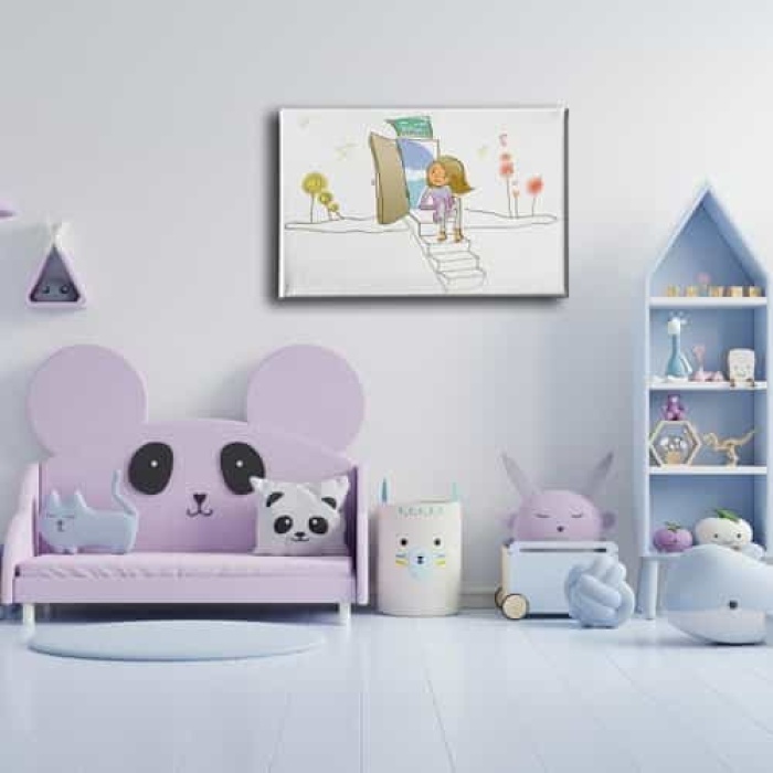 Cocuk Kanvas Tablo