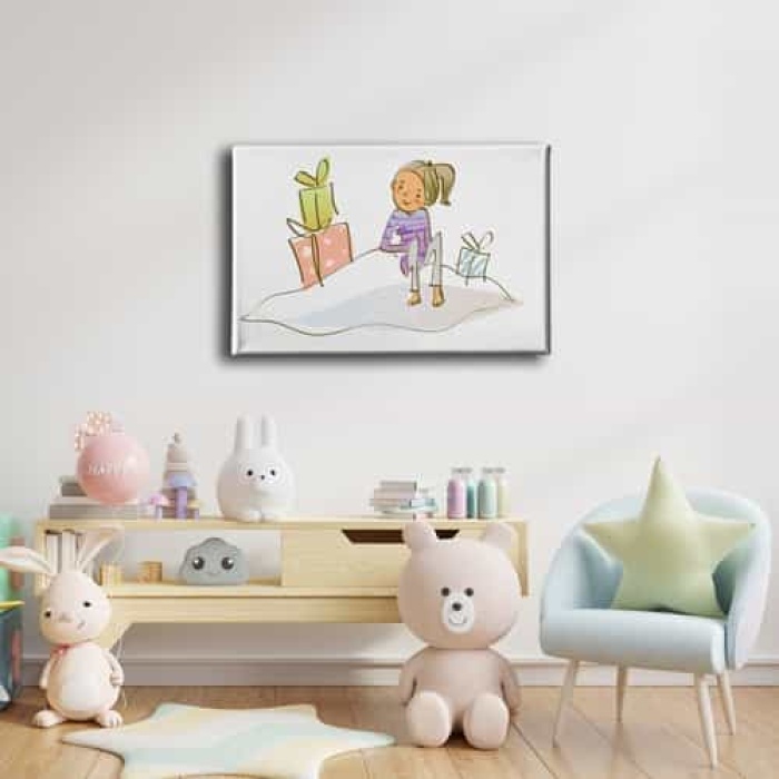 Cocuk Kanvas Tablo