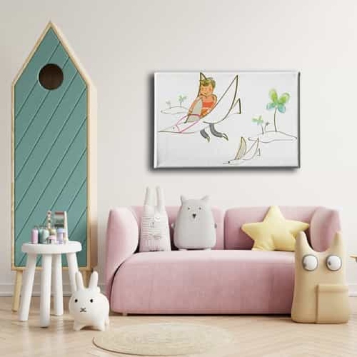 Cocuk Kanvas Tablo