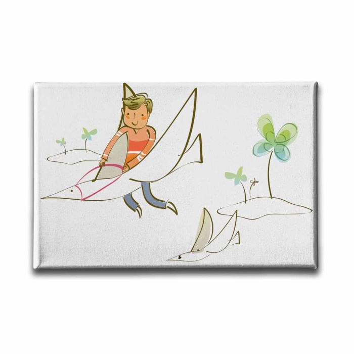 Cocuk Kanvas Tablo