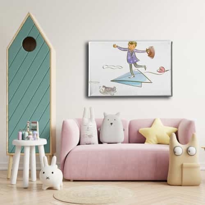 Cocuk Kanvas Tablo