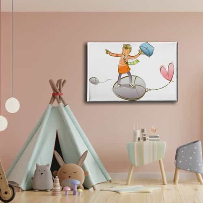 Cocuk Kanvas Tablo
