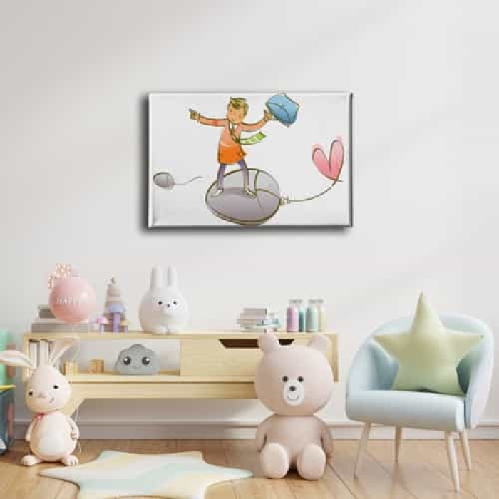 Cocuk Kanvas Tablo