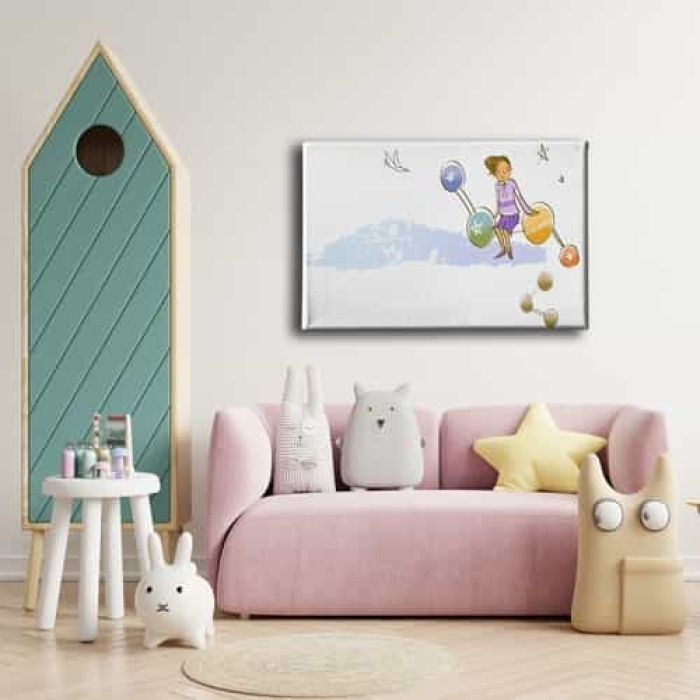 Cocuk Kanvas Tablo