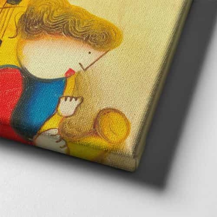 Cocuk Muzikali  Kanvas Tablo