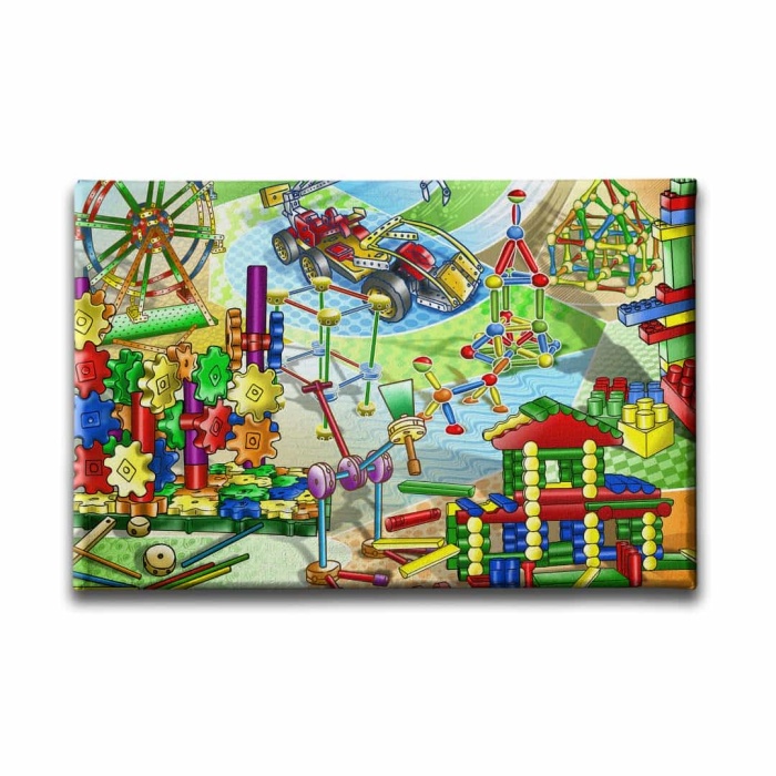 Cocuk Parki  Kanvas Tablo