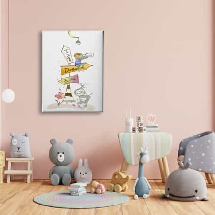 Cocuk Ruyasi Kanvas Tablo