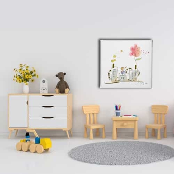 Cocuk Ruyasi Kanvas Tablo